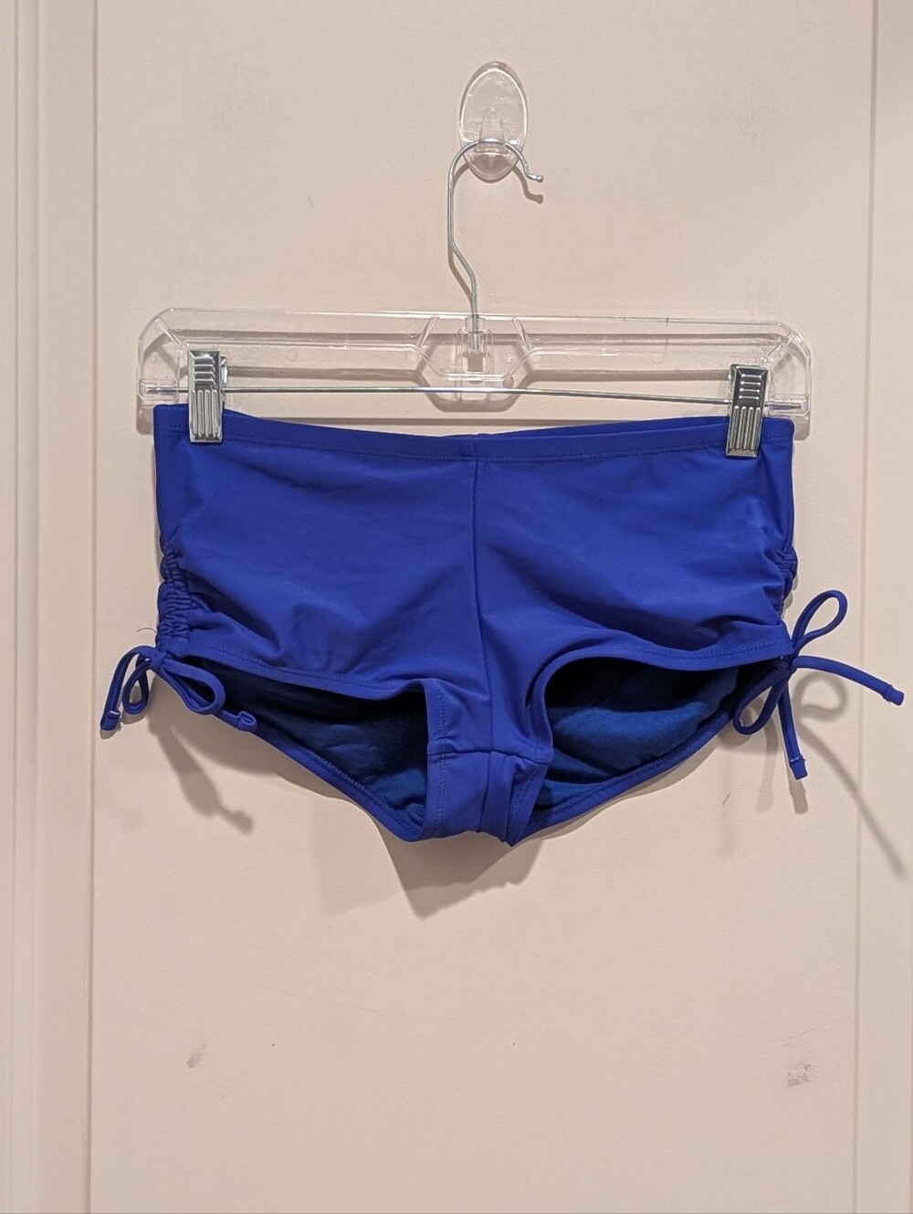 Arizona Jean Co. Blue Swim Bikini Bottom Shorts with Side Ties Size Small